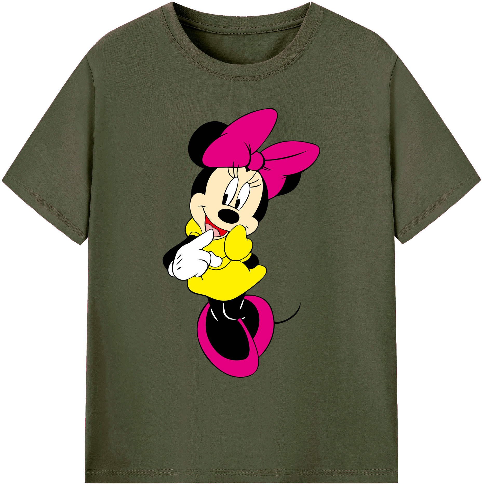 ミッキーマウス Mickey Mouse 綿100％ メンズ半袖Tシャツ｜肌触りやわらか＆通気性